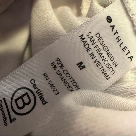 Athleta Farallon Printed Romper Spliced Magic Veil Grey Size Medium EUC - Picture 8 of 8